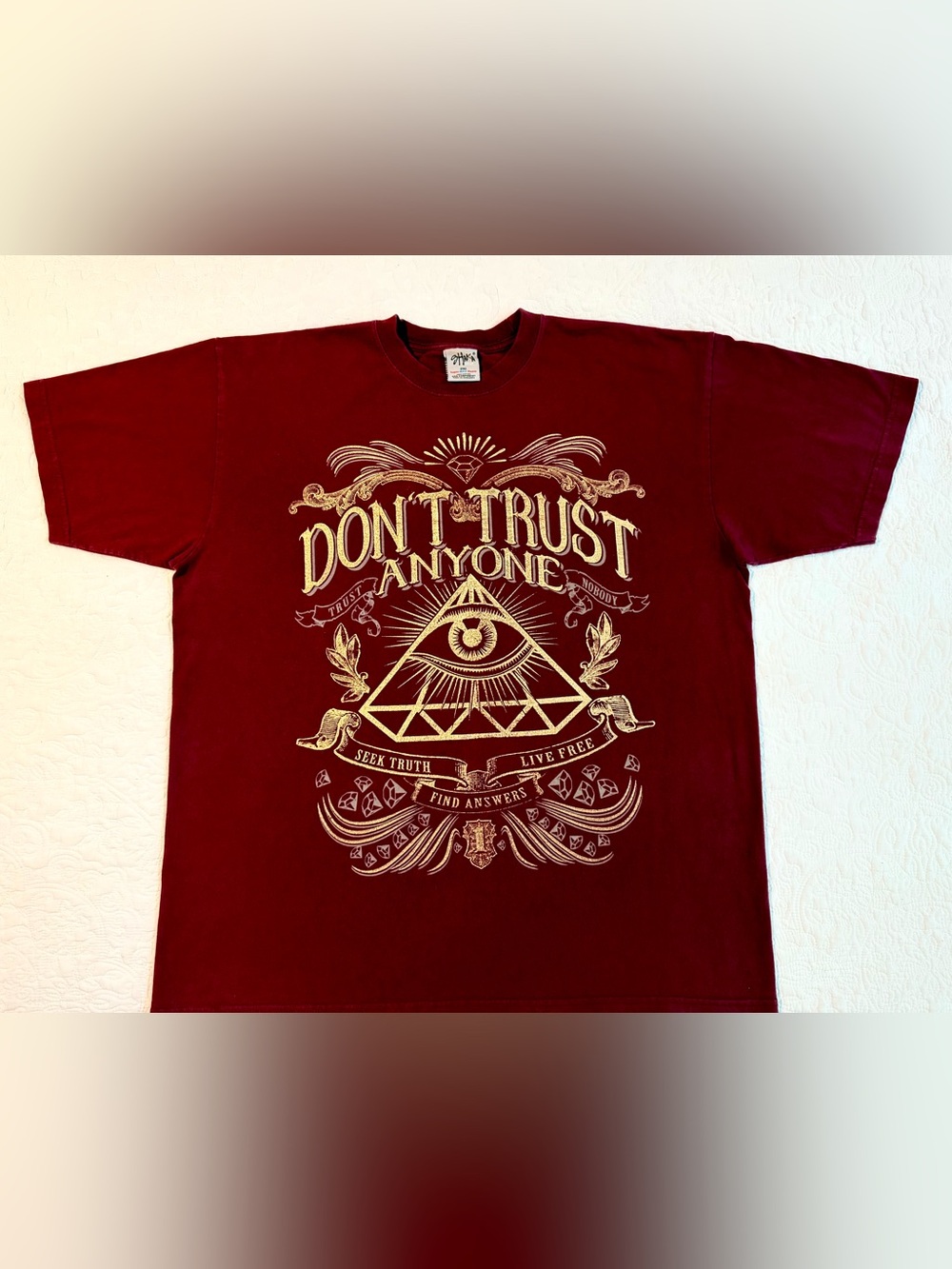 Vintage Shaka Wear | Super Max Heavy | Graphic T-Shirt | Size 2XL | Maroon
